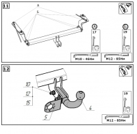Фаркоп 3328-A Oris на Москвич 3 2022-, JAC JS4 2022-. Необходима подрезка бампера. Тип шара: A. Нагрузки: 1300/75 кг, масса фаркопа 15 кг (без электрики в комплекте) от магазина ФаркопРос